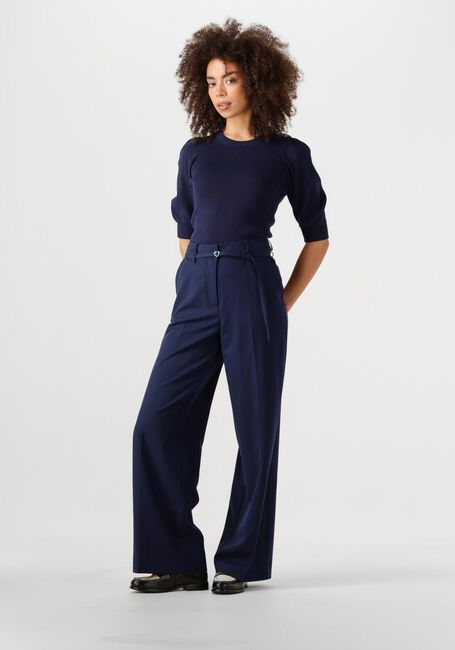 Donkerblauwe FABIENNE CHAPOT Trui LILLIAN SHORT SLEEVE PULLOVER - large