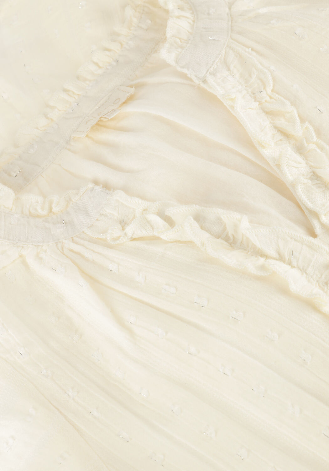 Gebroken wit AI&KO Mini jurk FLEURY CO 509 G - large