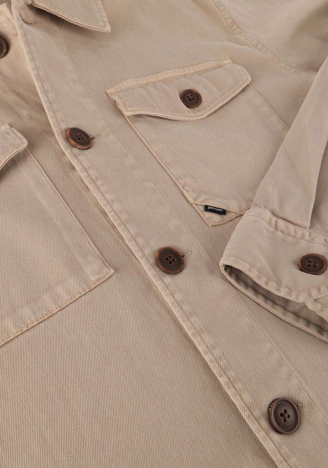 VANGUARD Surchemise LONG SLEEVE SHIRT GOLD TOPAZ SHIRTJACKET en beige - large