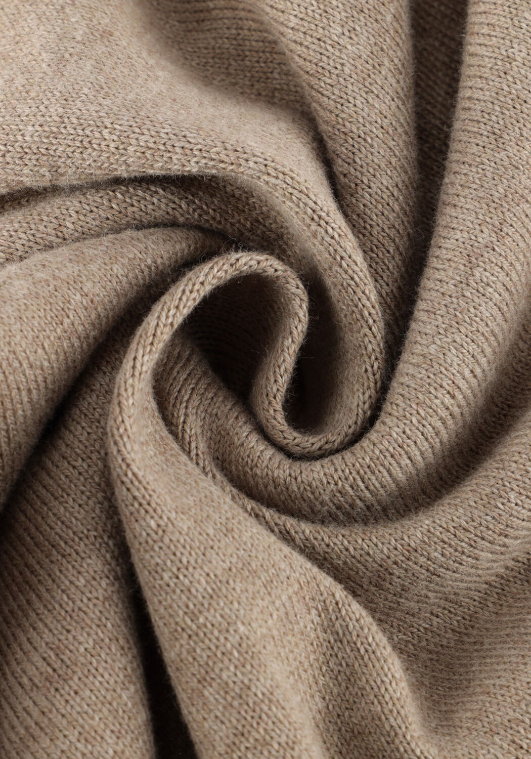 Beige SELECTED MEN Trui SLHBERG HALF ZIP CARDIGAN NOOS - large