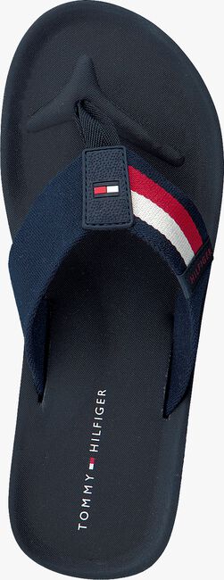 Blauwe TOMMY HILFIGER Teenslippers SPORTY CORPORATE BEACH - large