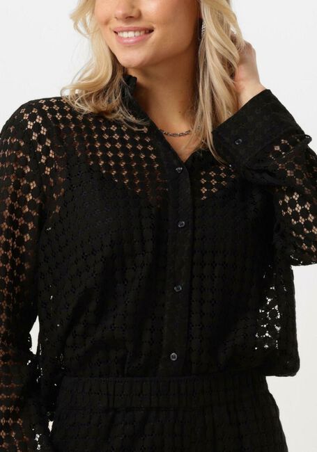 Zwarte MODSTRÖM Blouse HATTIEMD SHIRT - large