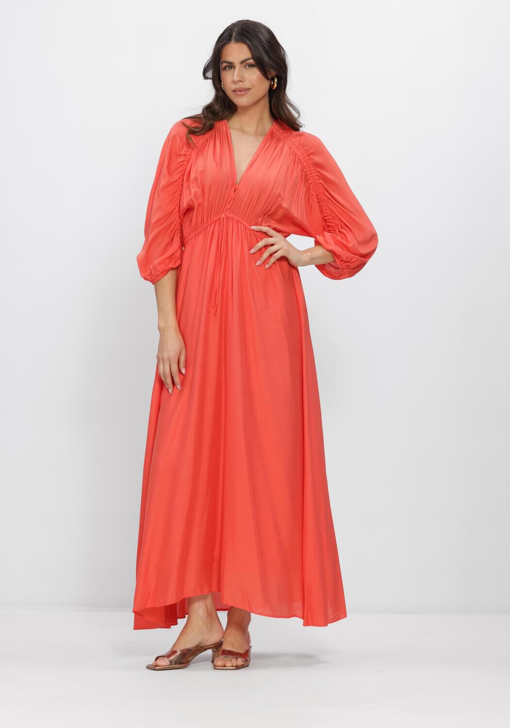 Oranje NEMA Jurken N210 - large