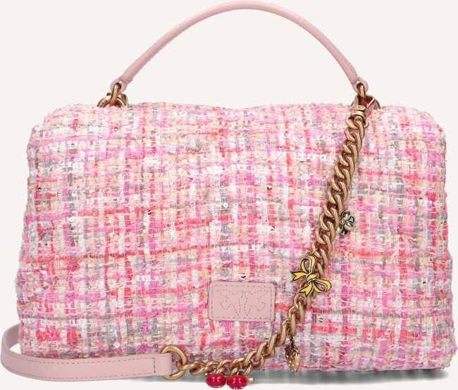 Roze PINKO Schoudertas LOVE LADY PUFF CHREVRON LUX Roze PINKO Schoudertas LOVE LADY PUFF CHREVRON LUX - large