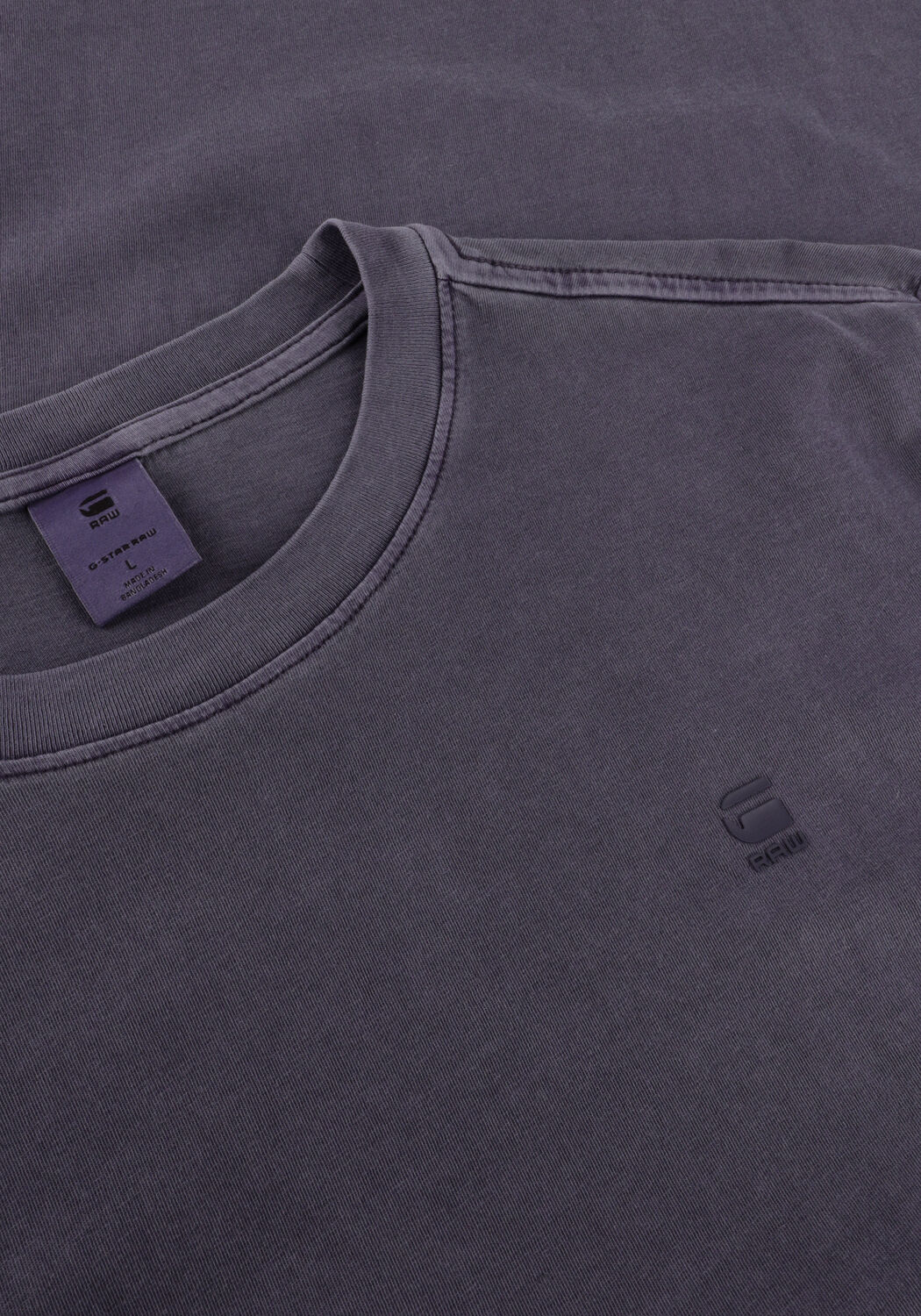 Paarse G-STAR RAW T-shirt LASH R T S/S - large