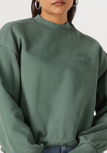 ANOTHER LABEL Chandail JAXY SWEAT L/S en vert - large