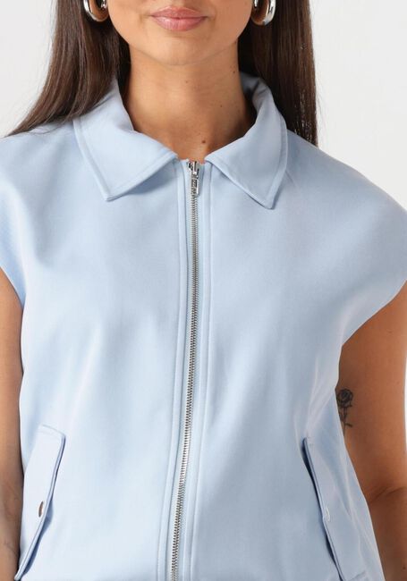 YDENCE Gilet GILET DANIELLE Bleu clair - large
