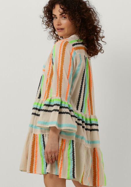 Gebroken wit DEVOTION Mini jurk ELLA - large