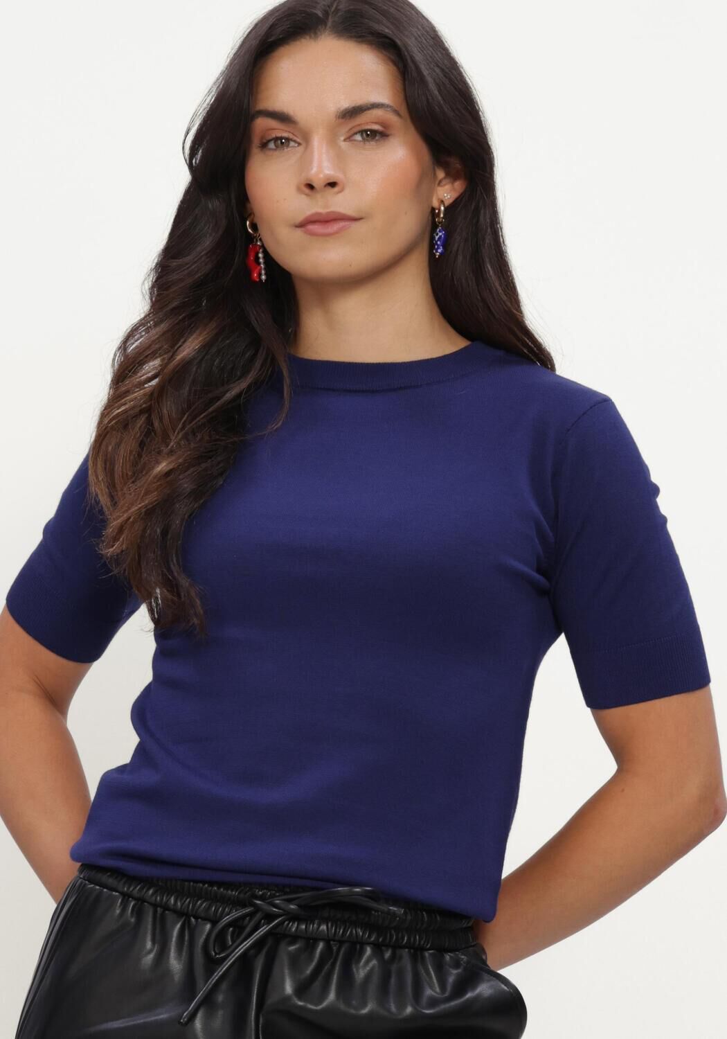 SILVIAN HEACH Haut SWEATER KUPPAI en bleu - large