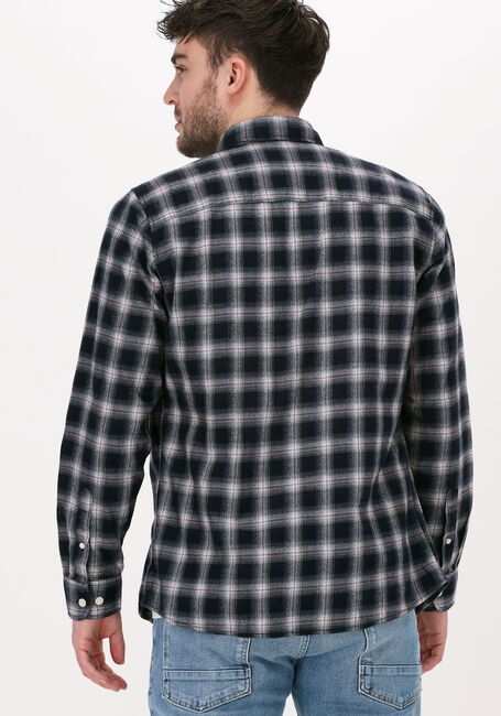 SELECTED HOMME Chemise décontracté SLHSLIMARDEE SHIRT LS CHECK M Bleu foncé - large