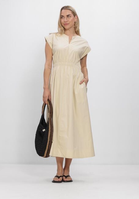 Khaki MSCH COPENHAGEN Jurken MSCHWILIANE SL DRESS - large