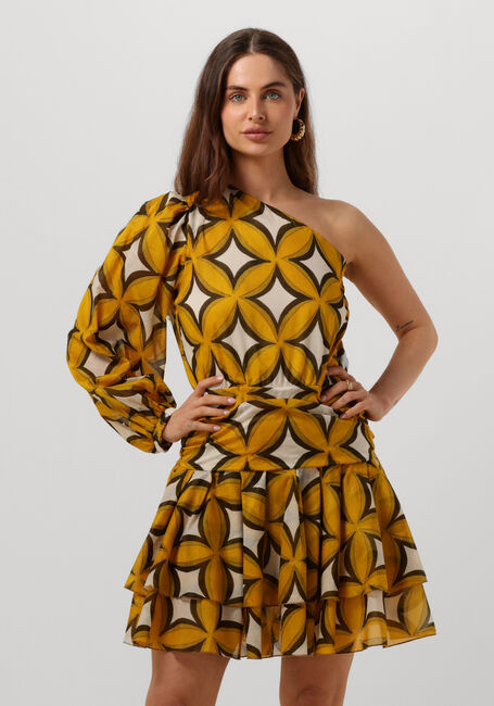 AMAYA AMSTERDAM Mini robe CHERRY DRESS en jaune - large