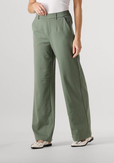 OBJECT Pantalon OBJLISA WIDE PANT Olive - large