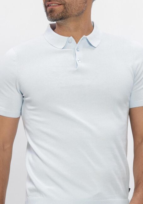 SAINT STEVE Polo CHRIS en bleu - large