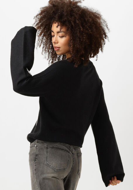 Zwarte OBJECT Trui OBJLANEY RUBIN LS PULLOVER E DIV - large