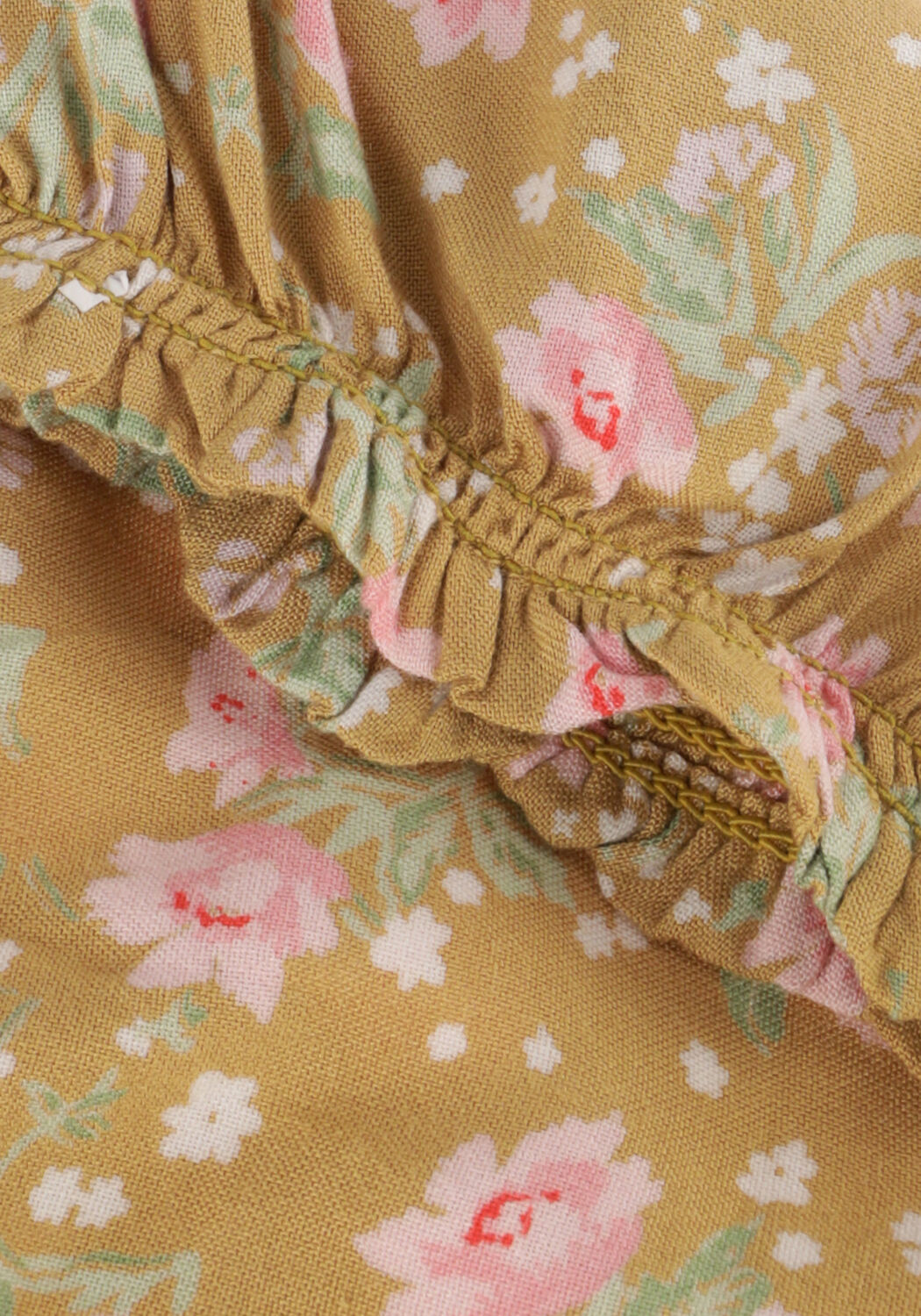 MARMAR COPENHAGEN Pantalon courte PAVA en jaune - large