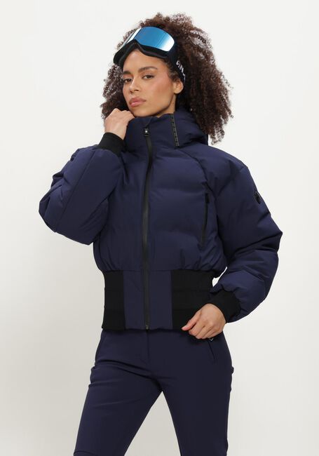Donkerblauwe AIRFORCE Ski-jassen SNOW RIDGE JACKET - large