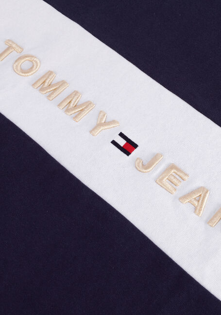 Donkerblauwe TOMMY JEANS T-shirt TJM PRINTED ARCHIVE TEE - large