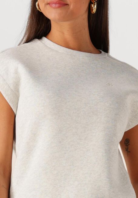 Grijze BY-BAR Tops & T-shirts MASON PLEATS TOP - large