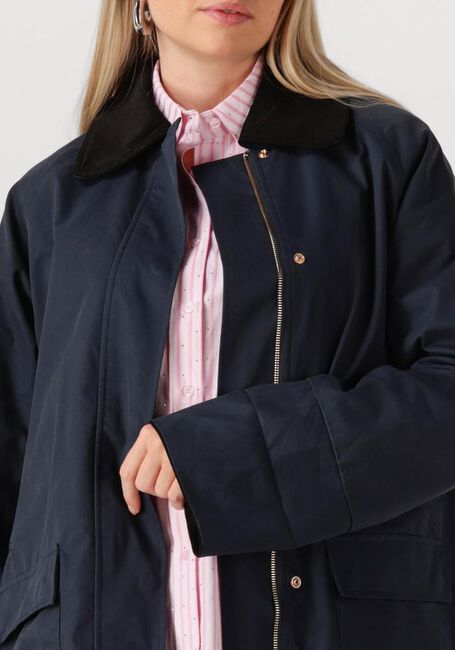 NEO NOIR Jack ANASTACIA CORD JACKET Bleu foncé - large