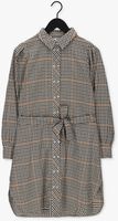 Beige OBJECT Midi jurk JANDRIA L/S SHIRT DRESS 123