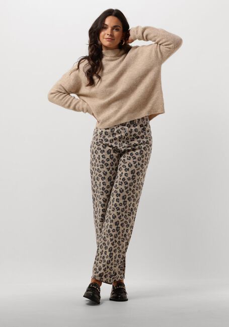 BY-BAR Mom jeans LEW CHEETAH PANT en marron - large