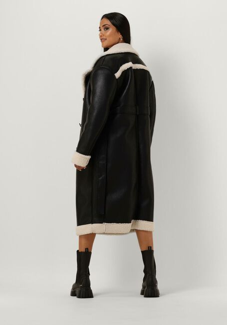 FREEBIRD Manteau en fausse fourrure WV-PU-FAKE-FUR-PES-23-2 en noir - large