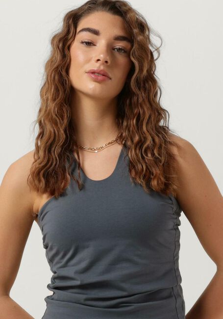 10DAYS Haut SPORTY WRAPPER en bleu - large