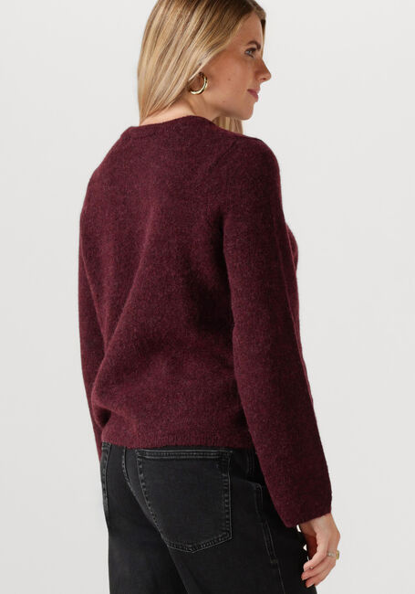 Bordeaux SELECTED FEMME Vest SLFLULU NEW LS KNIT CARDIGAN - large