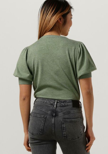 MINUS Haut LIVA KNIT TEE en vert - large