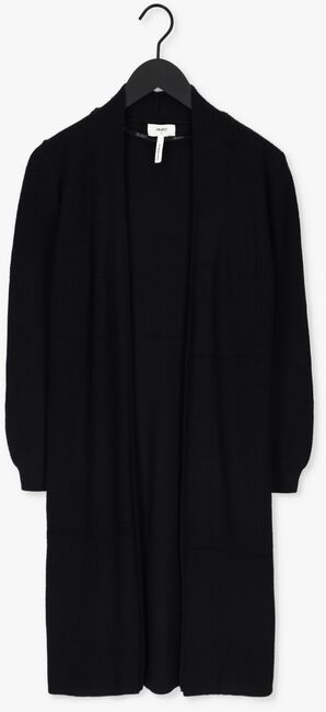 Zwarte OBJECT Vest MALENA L/S KNIT LONG CARDIGAN - large