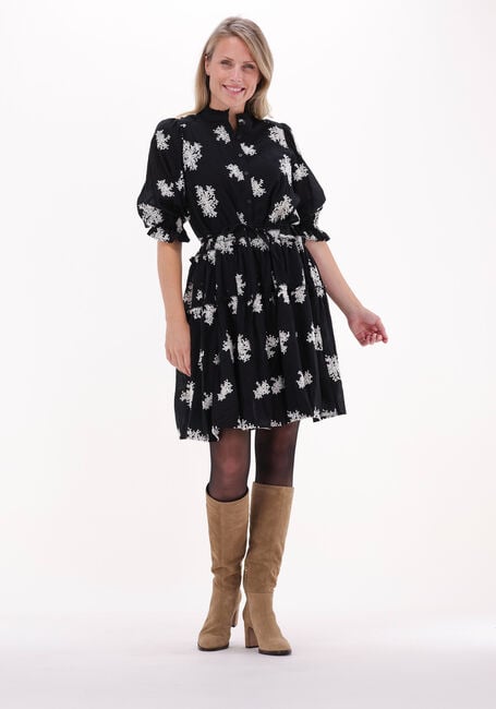 Zwarte BRUUNS BAZAAR Mini jurk KAMAL KAMILA DRESS - large