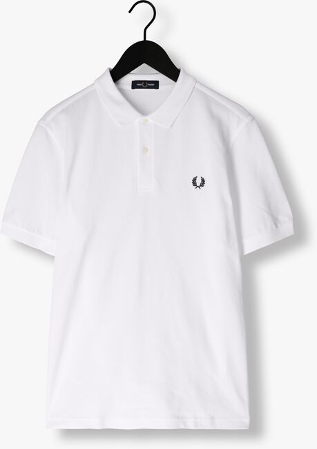 FRED PERRY Polo THE PLAIN FRED PERRY SHIRT en blanc - large