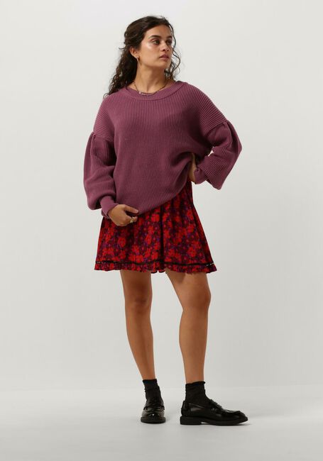 Paarse YDENCE Trui KNITTED SWEATER JENNY Paarse YDENCE Trui KNITTED SWEATER JENNY - large