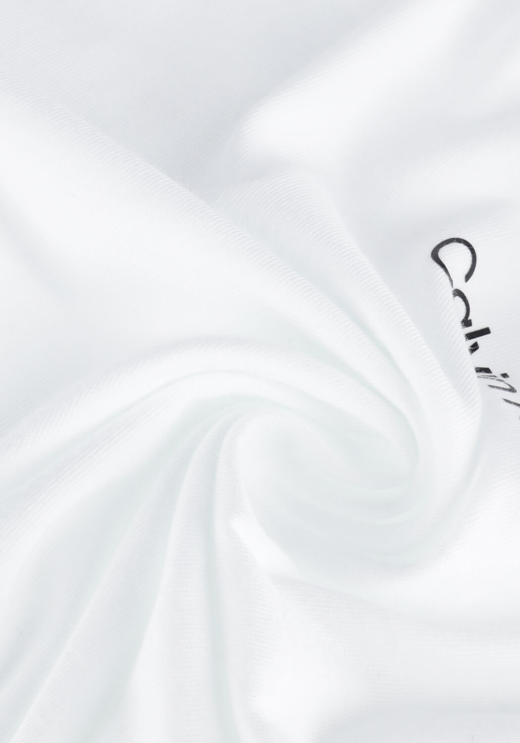 Witte CALVIN KLEIN T-shirt CHEST INSTITUTIONAL - large