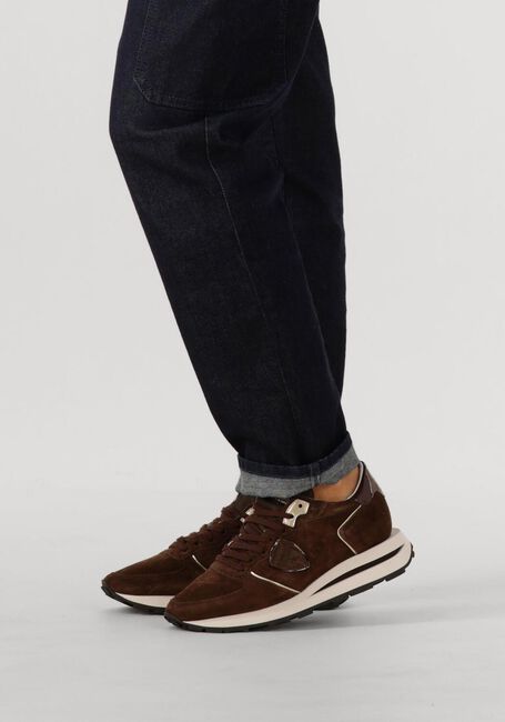 Bruine PHILIPPE MODEL Sneakers TROPEZ HAUTE LOW WOMAN - large