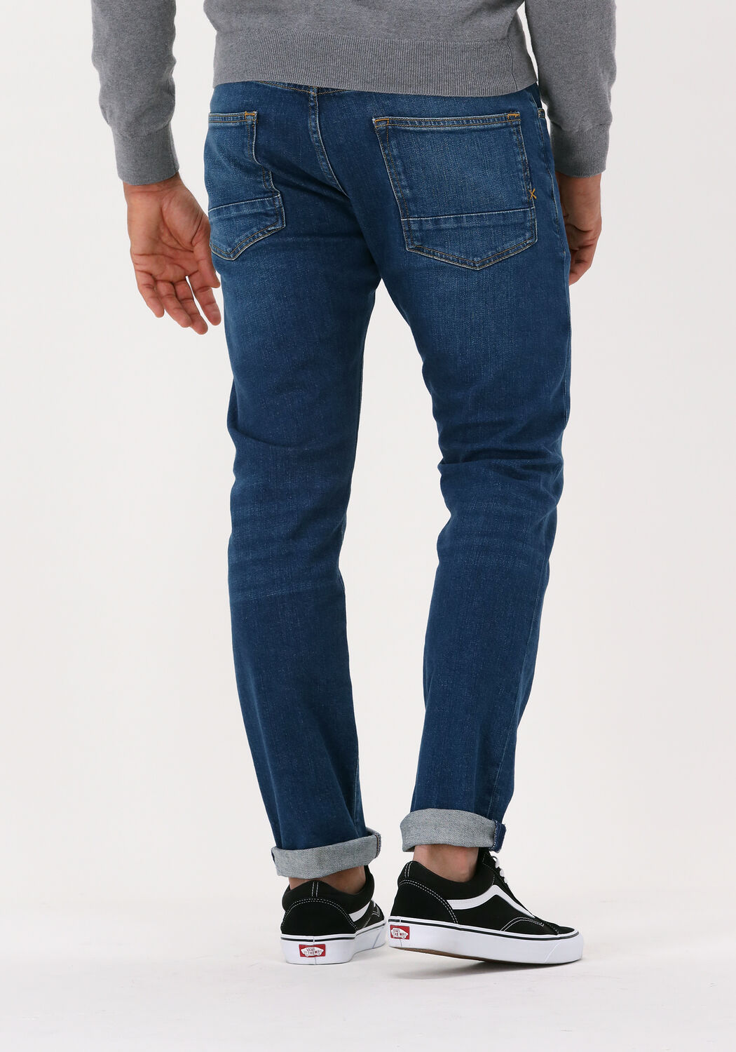 Blauwe SCOTCH SODA Slim fit jeans ESSENTIALS RALSTON IN ORGANIC