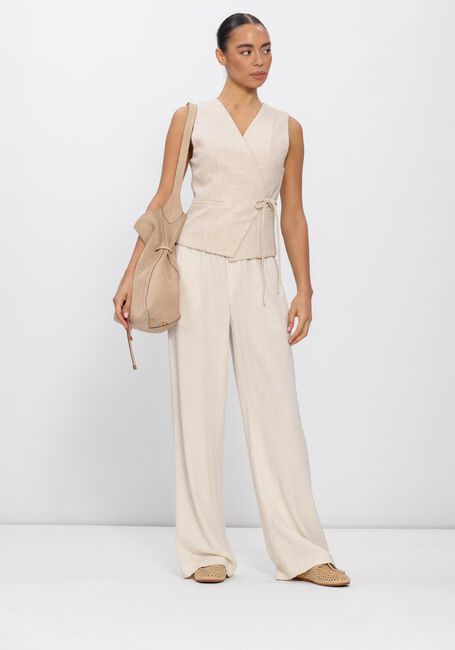 GRACE & MILA Pantalon large SS2613034 &Eacute;cru - large