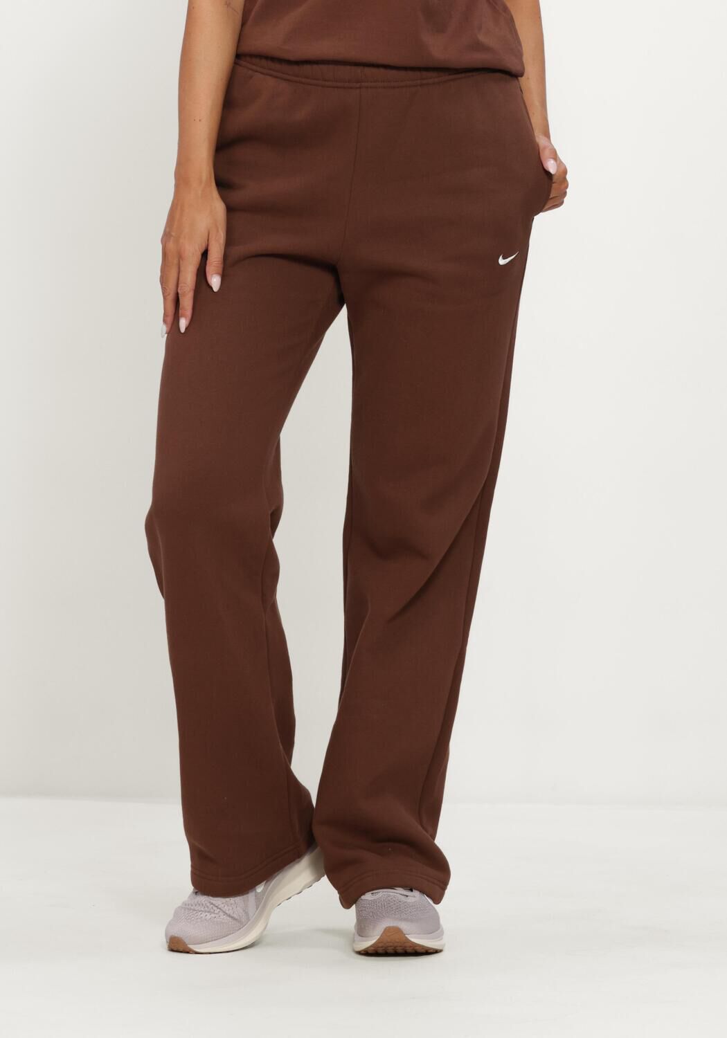NIKE Pantalon de jogging NIKE STUDIO FLEECE MEDIUM WEIGHT en marron - large