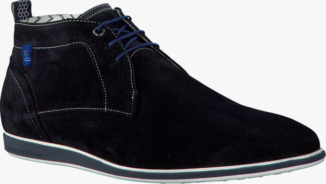 FLORIS VAN BOMMEL Chaussures à lacets 10055 en bleu - large