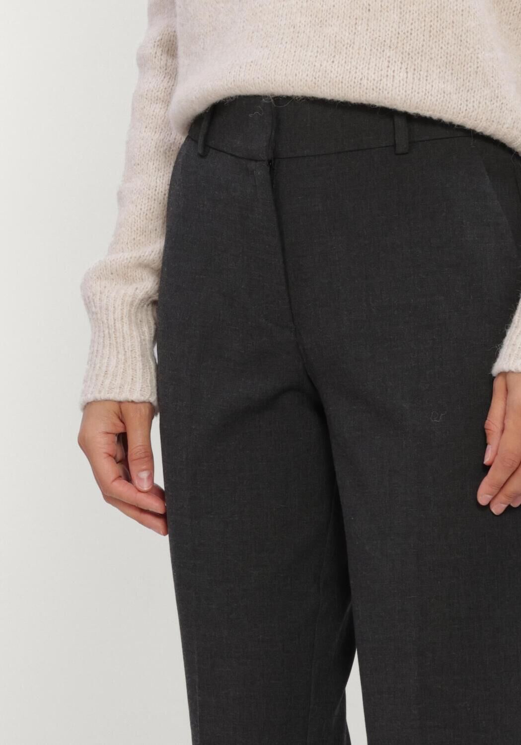 Donkergrijze FIVEUNITS Flared broek CLARA 826 - large