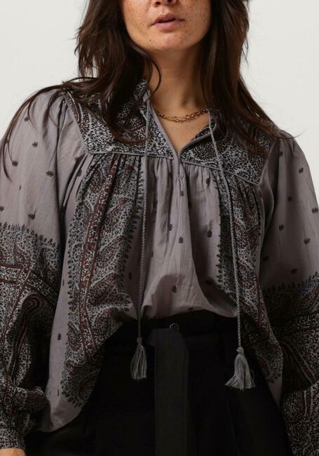 ANTIK BATIK HIDA BLOUSE Blouses en bleu - large