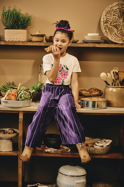 Paarse Z8 Pantalon CEYLIN - large