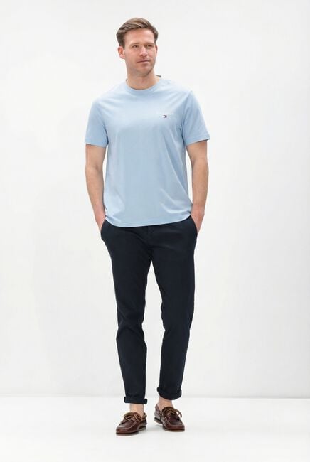 TOMMY HILFIGER T-shirt BRAND LOVE SMALL HILFIGER TEE Bleu clair - large