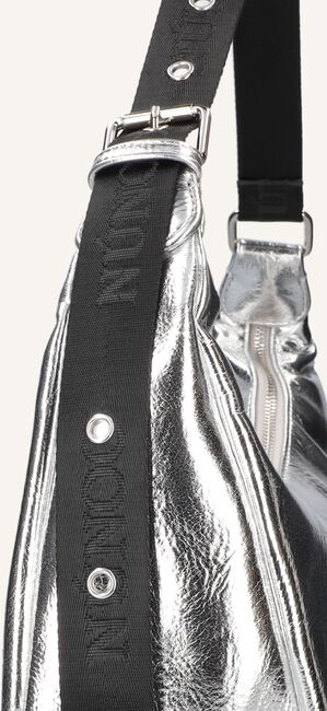 Zilveren NÚNOO Schoudertas STELLA RECYCLED Zilveren NÚNOO Schoudertas STELLA RECYCLED - large