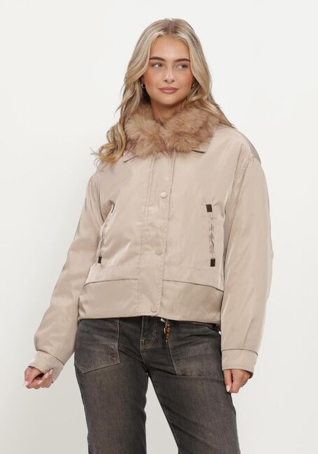 NUKUS Veste matelass&eacute; PAULA JACKET en beige - large