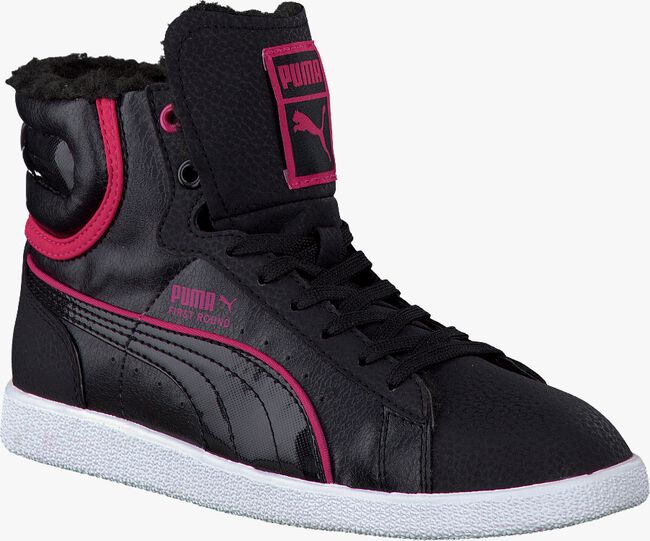 Zwarte PUMA Sneakers FIRST ROUND FUR JR  - large