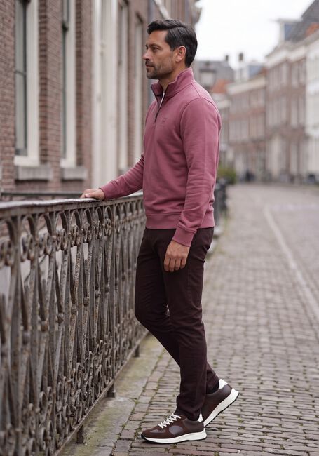 BOSS ORANGE Pull ZETRUST en rose - large