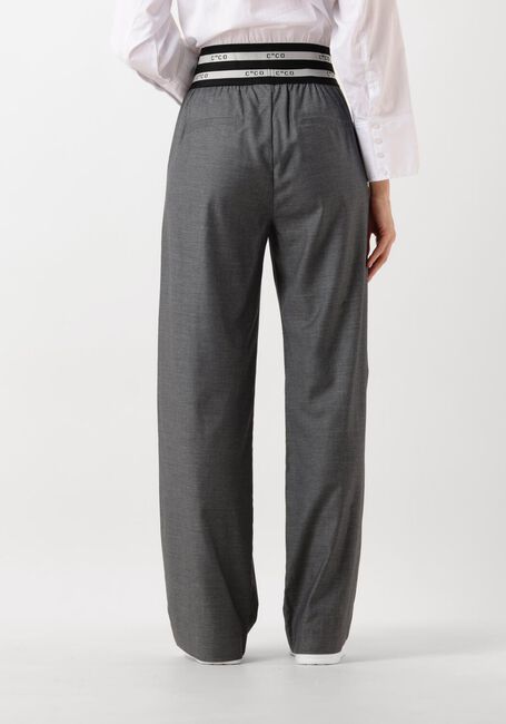 CO'COUTURE Pantalon COCO TAILOR PLEAT LOGO LONG PANTS en gris - large