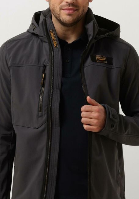 PME LEGEND Jack SEMI LONG JACKED SUCCESSOR SOFT SHELL Gris fonc&eacute; - large